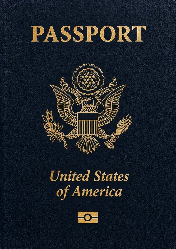 united states passport cover, illustrative